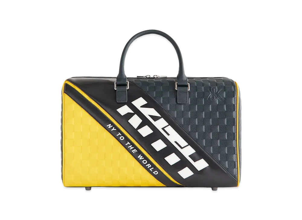 Kith Leather Moto Everyday Duffle "Stadium"