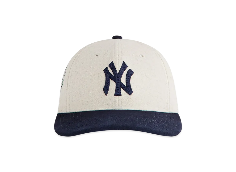 Kith x New Era for the New York Yankees Two-Tone Heavy Twill Franchise LS Cap "Sandrift"