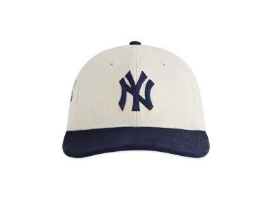 Kith x New Era for the New York Yankees Two-Tone Heavy Twill Franchise LS Cap "Sandrift"