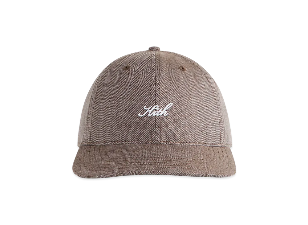 Kith Herringbone Snap Aaron Classic Cap "Kindling"
