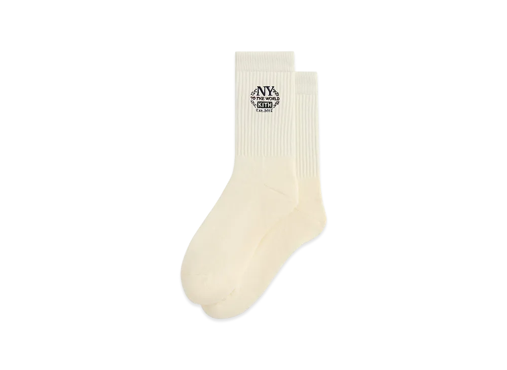 Kith NY to the World Socks "Silk"