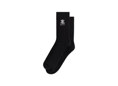 Kith Crest Relaxed Socks "Black"