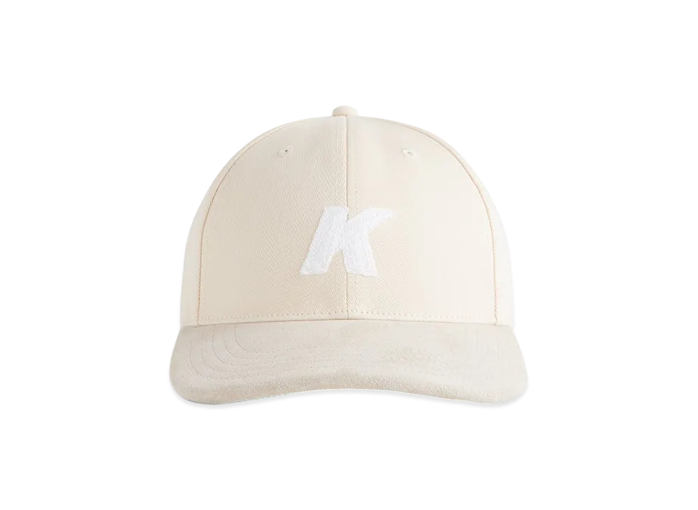 Kith Twill & Suede Aaron Classic Cap "Sandrift"