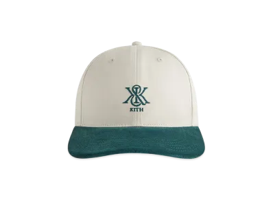 Kith Two-Tone Suede Brim Aaron Classic Cap "Sandrift"