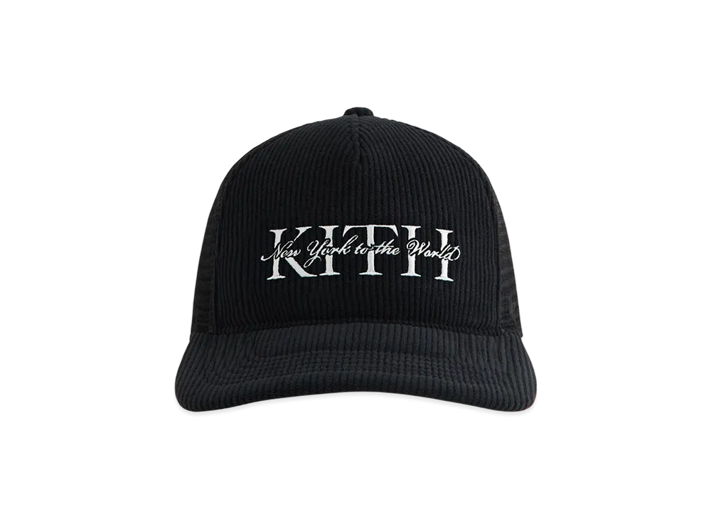 Kith x '47 Franchise LS Trucker Hat "Black"