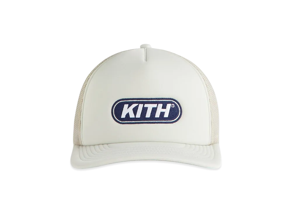 Kith Poly Foam Nolan Trucker Hat "Plaster"