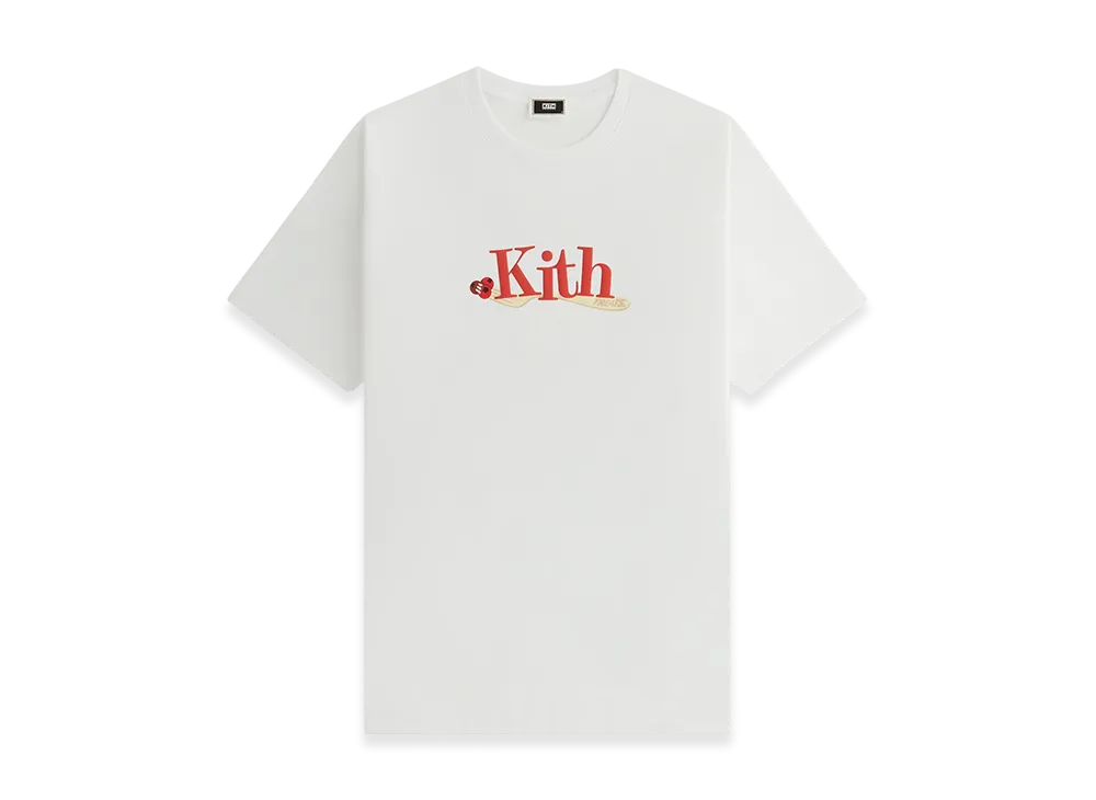 Kith Treats Cranberry Pie Tee "White"