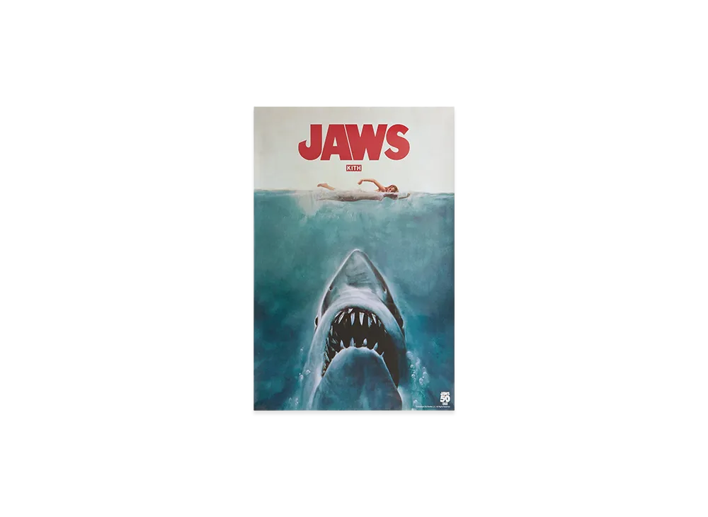 Kith x JAWS Movie Poster "Multi"