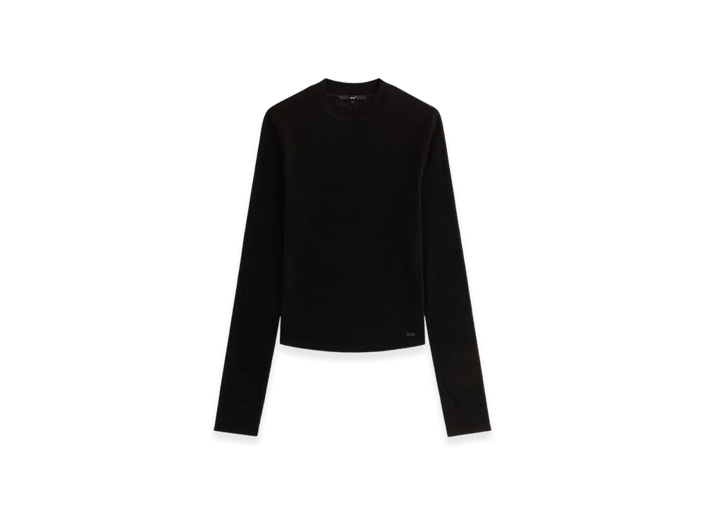 Kith Women's Mulberry IV Boucle Long Sleeve "Black"