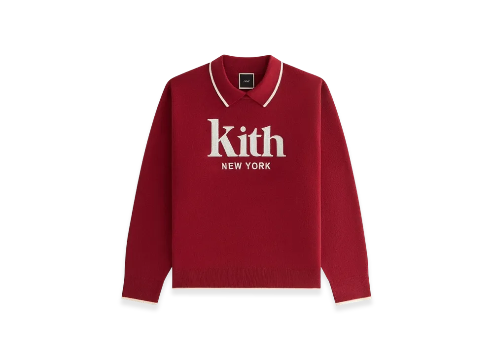 Kith Women's Ashwin Polo Sweater "Allure"
