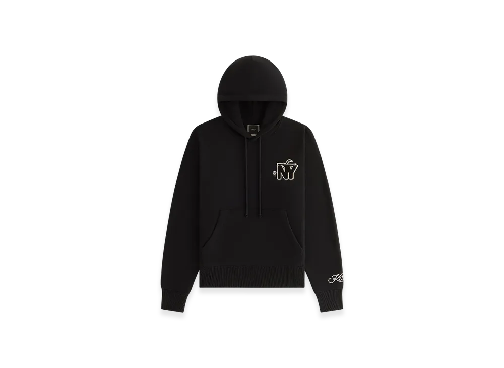 Kith Women's Jane II NY Apple Hoodie "Black"