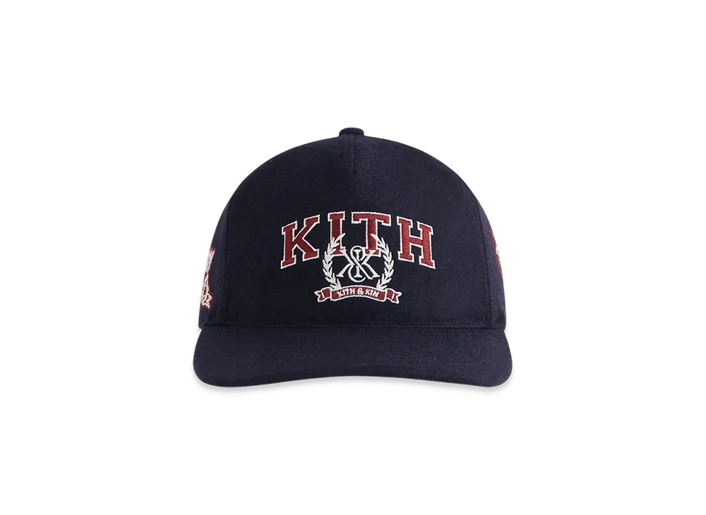 Kith Women for '47 Wool Hitch Snapback "Black"