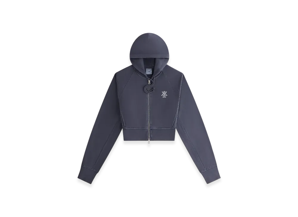 Kith Women's Davin Cropped Hoodie "Trench"