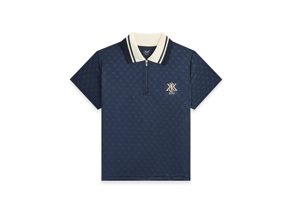 Kith Women's Nicci Polo Jersey "Nocturnal"