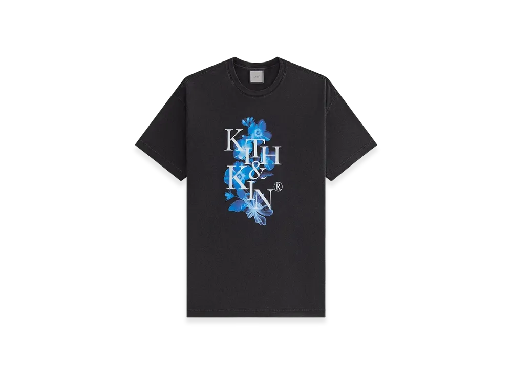 Kith Women's Vintage Xray Floral Tee "Black"