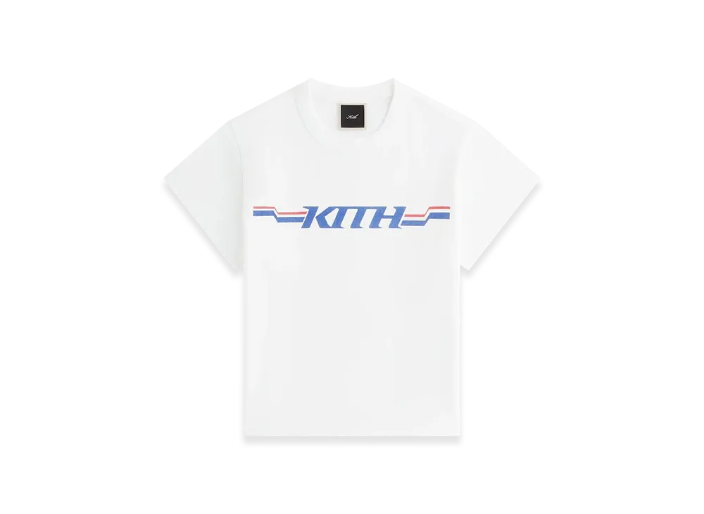 Kith Women's Mulberry Vintage Moto Tee "White"