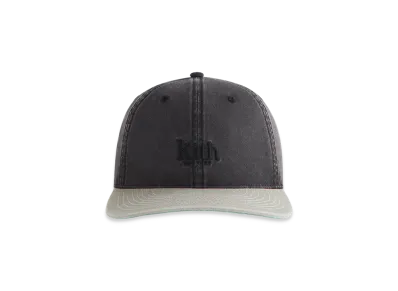 Kith Women's Washed Twill Serif Bay Low Classic Cap "Black"