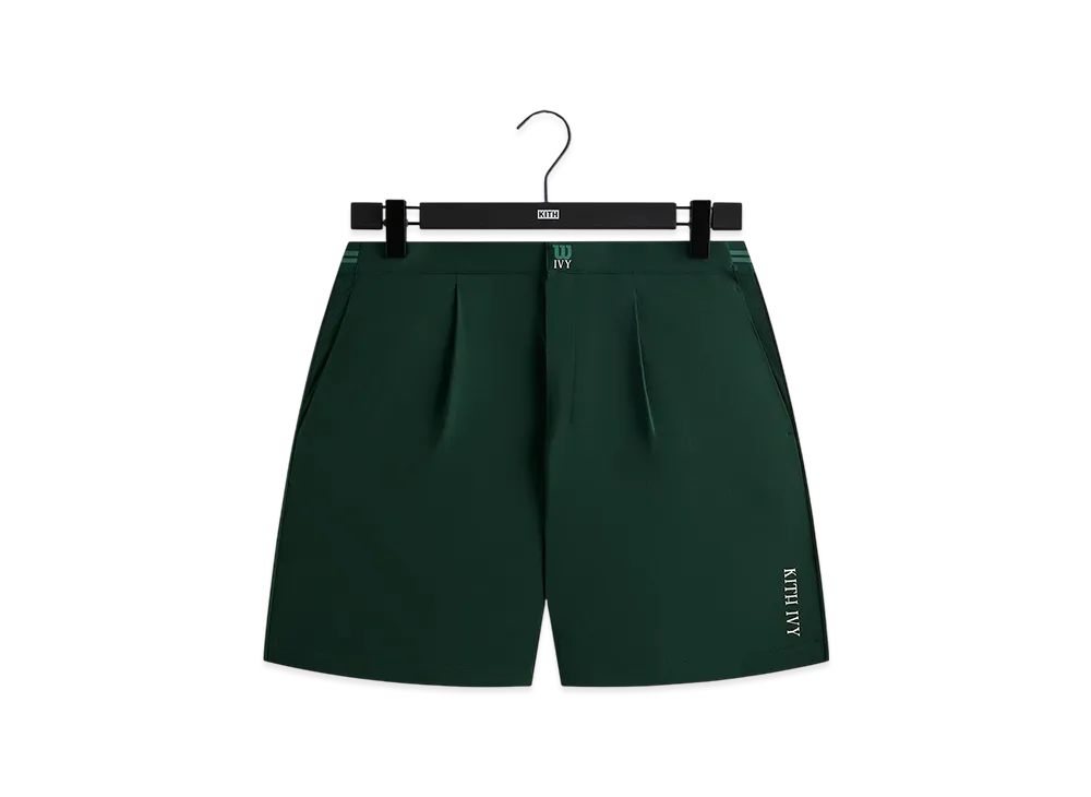 Kith Ivy For Wilson Meridian Pleated Short "Ivy Green"