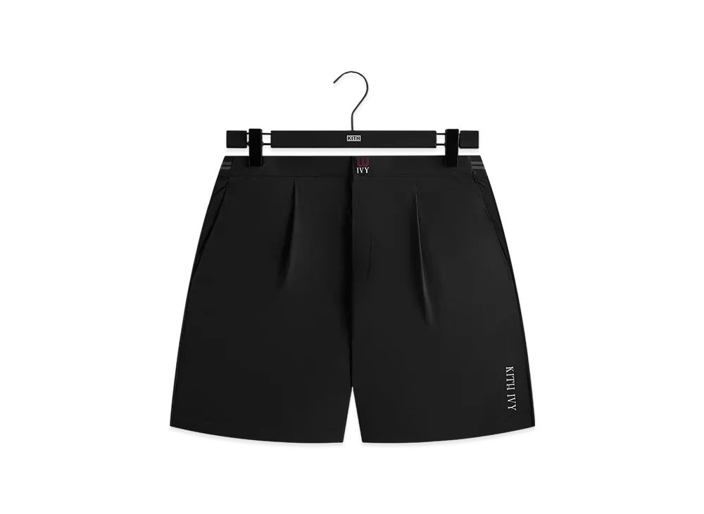 Kith Ivy For Wilson Meridian Pleated Short "Black"