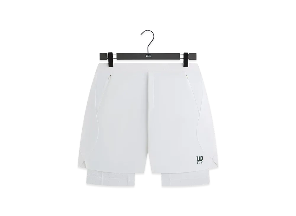 Kith Ivy For Wilson Topspin Short "White"