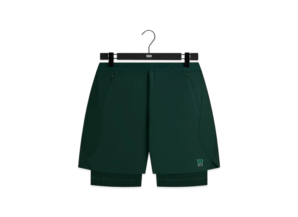Kith Ivy For Wilson Topspin Short "Ivy Green"