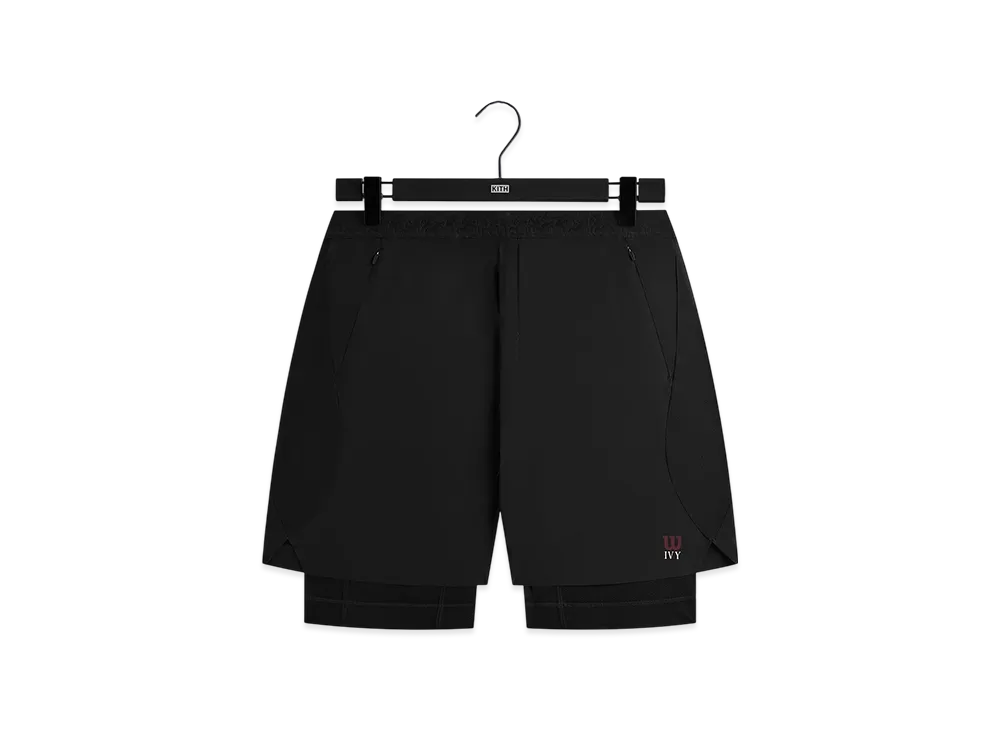 Kith Ivy For Wilson Topspin Short "Black"