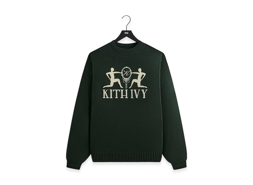 Kith Ivy Emblem Crewneck Sweater "Ivy Green"