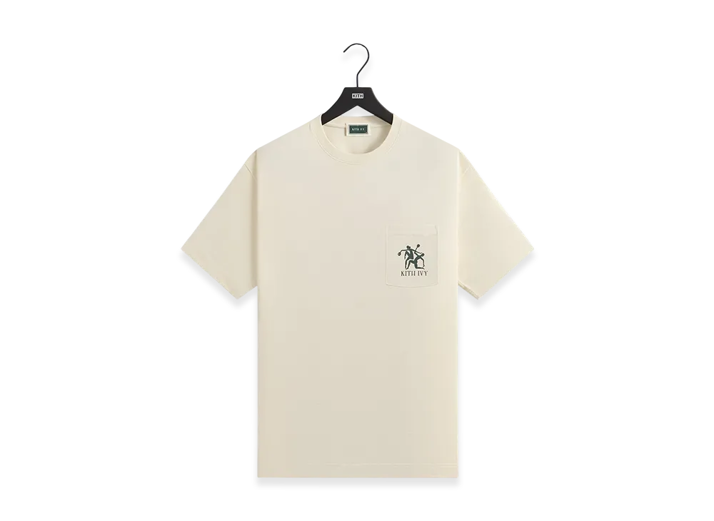 Kith Ivy Pocket Tee "Sandrift"
