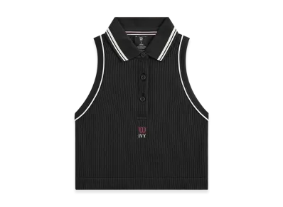 Kith Ivy For Wilson Women's Topspin Seamless Polo "Black"