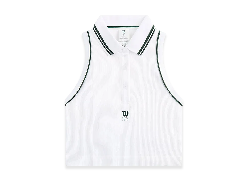 Kith Ivy For Wilson Women's Seamless Polo "White"