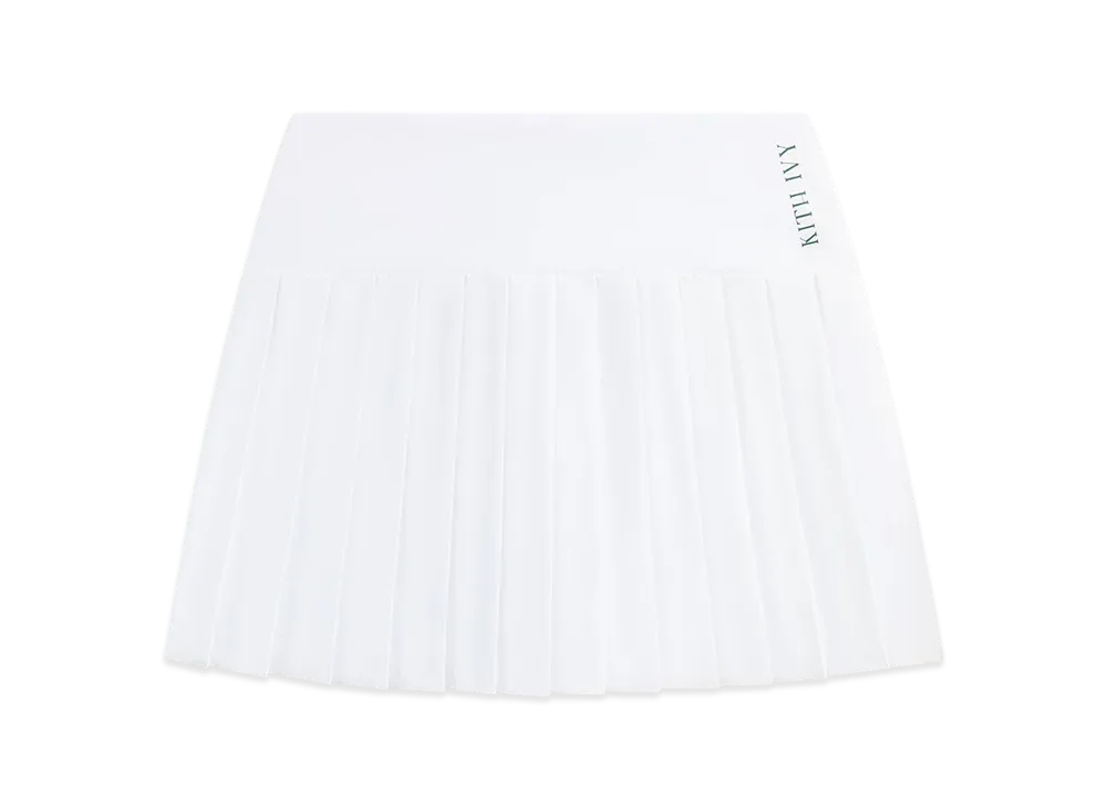 Kith Ivy For Wilson Women's Eastside Tennis Mini Skirt "White"