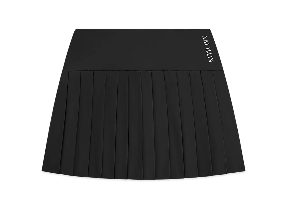 Kith Ivy For Wilson Women's Eastside Tennis Mini Skirt "Black"
