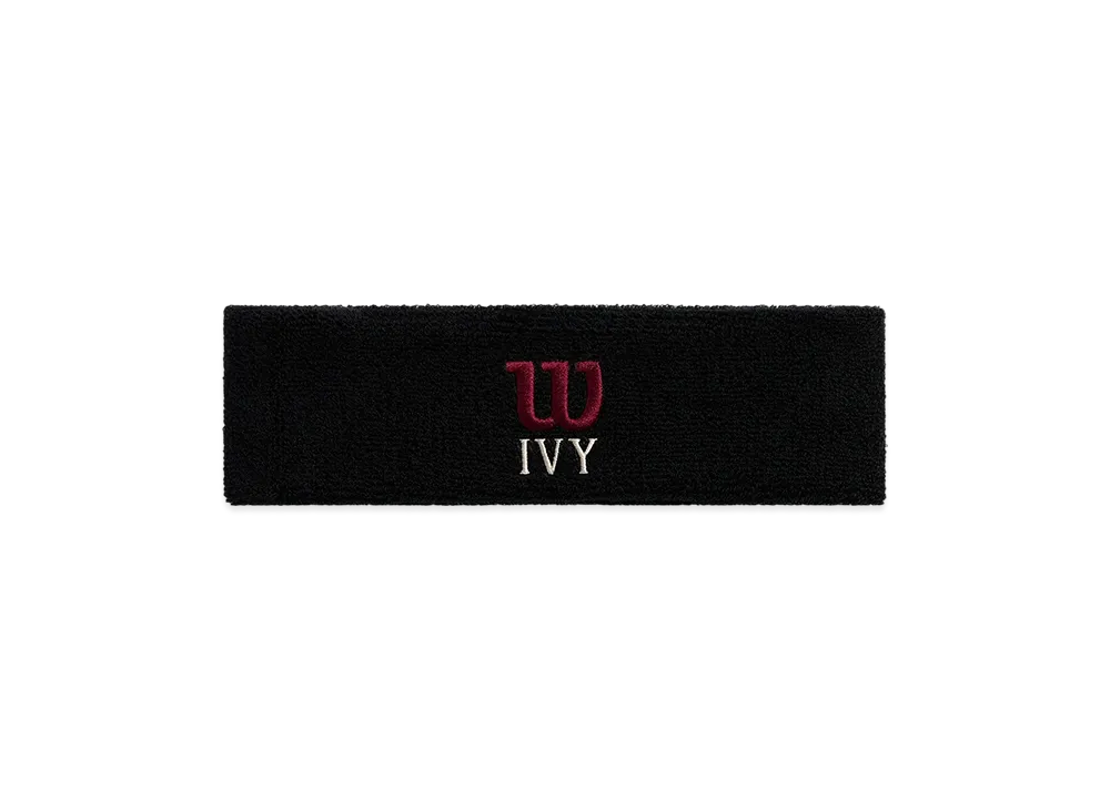 Kith Ivy For Wilson Classic Terry Headband "Black"