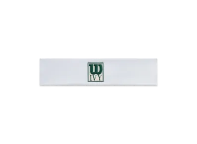 Kith Ivy For Wilson Logo Wide Headband "White"