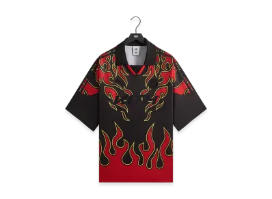 Kith x adidas Football Flame Soccer Jersey "Black"