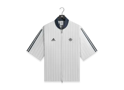 Kith x adidas Football Pinstripe Jersey "White"