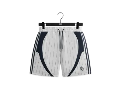 Kith x adidas Football Pinstripe Short "White"