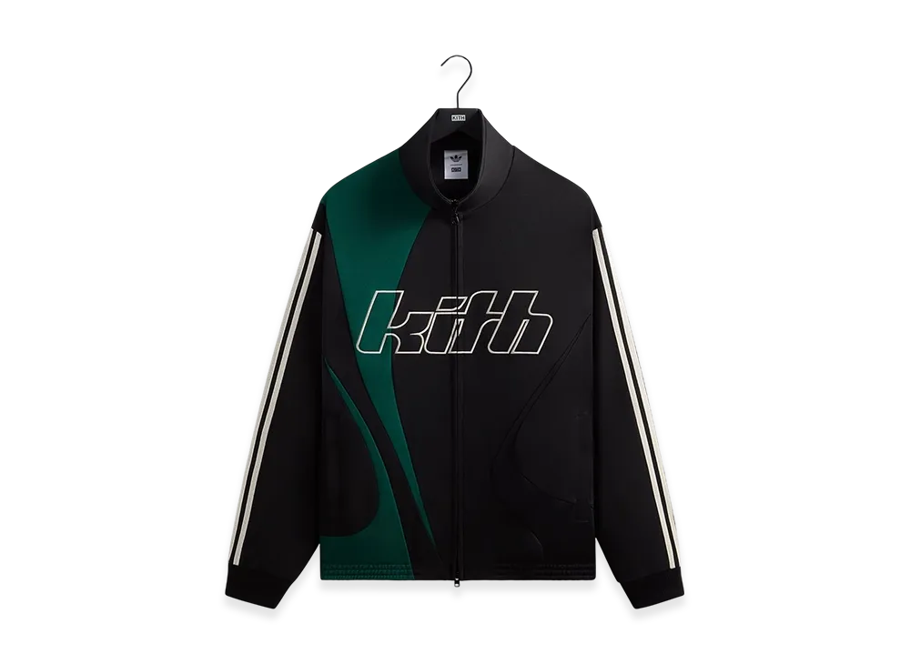 Kith x adidas Football Track Jacket "Black"