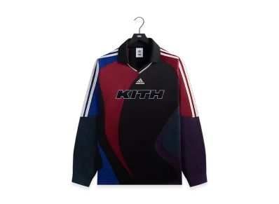 Kith x adidas Football Long Sleeve Soccer Jersey "Multi"