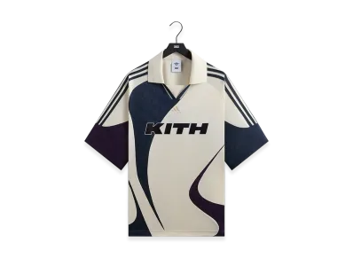 Kith x adidas Football Soccer Jersey "Sandrift"