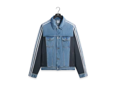 Kith x adidas Football Denim Jacket "Blue"