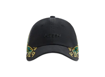 Kith x adidas Football Flames Cap "Black/Green"