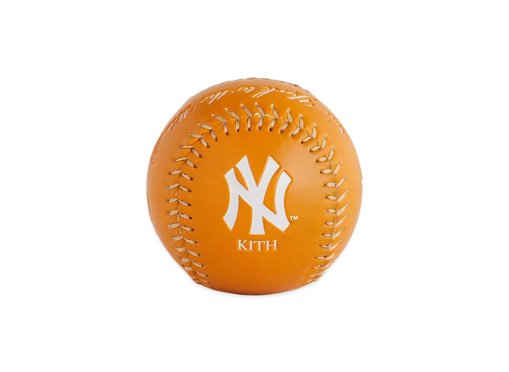 Kith x Rawlings for the New York Yankees Baseball "Tan"