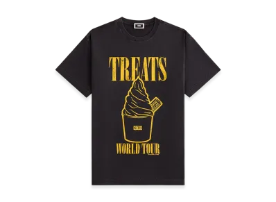 Kith Treats Heart-Shaped Swirl Vintage Tee "Black"