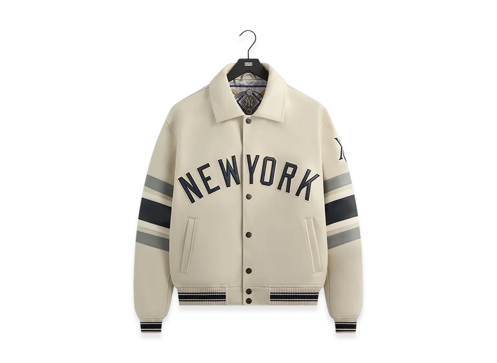 キス x アヴィレックス フォー ザ ニューヨーク ヤンキース レザージャケット "アーティクル"