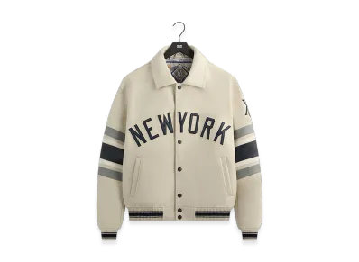 Kith x AVIREX For The New York Yankees Leather Jacket "Article"