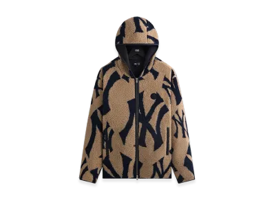 Kith x The New York Yankees Hooded Pinehurst Sherpa Jacket "Canvas"