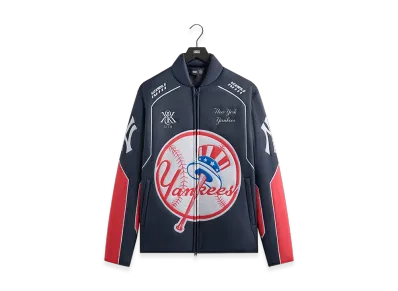Kith x The New York Yankees Zip Brixton Puffed Shirt Jacket "Nocturnal"