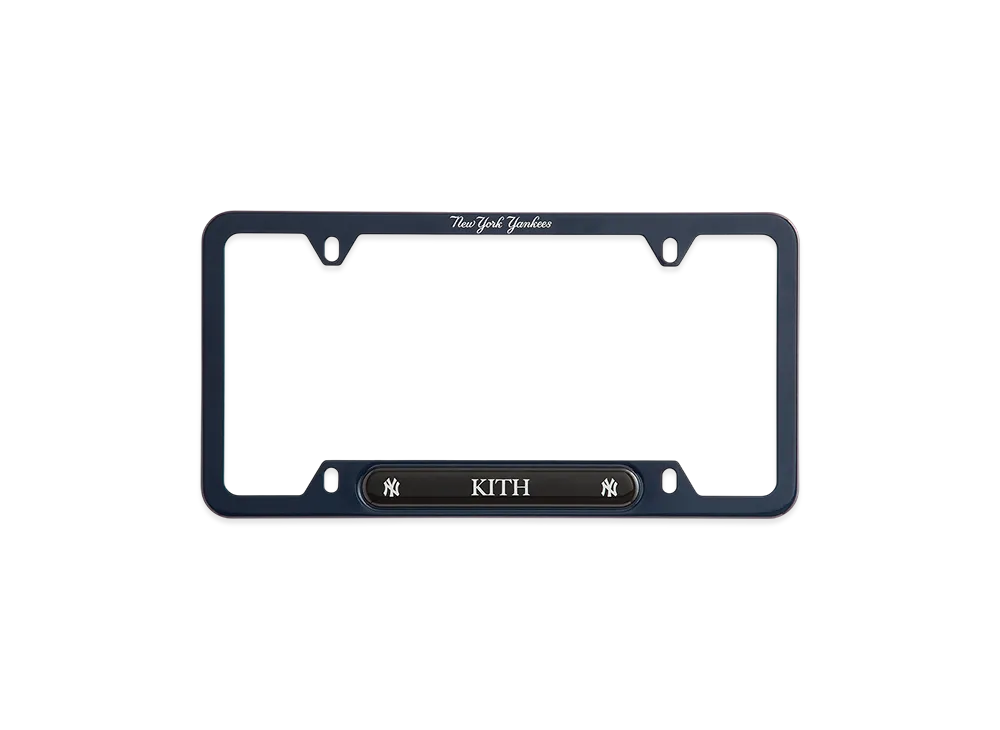 Kith x The New York Yankees License Plate "Nocturnal"