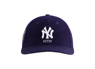 Kith x New Era For The New York Yankees Melton Wool 59Fifty Low Profile "Nocturnal"